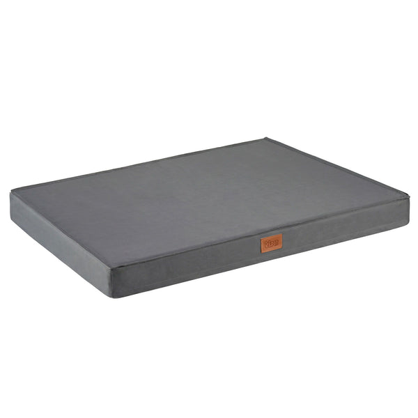 i.Pet Dog Bed XL Water-resistant Egg Crate Foam Orthopedic Pet Mat Grey i.Pet