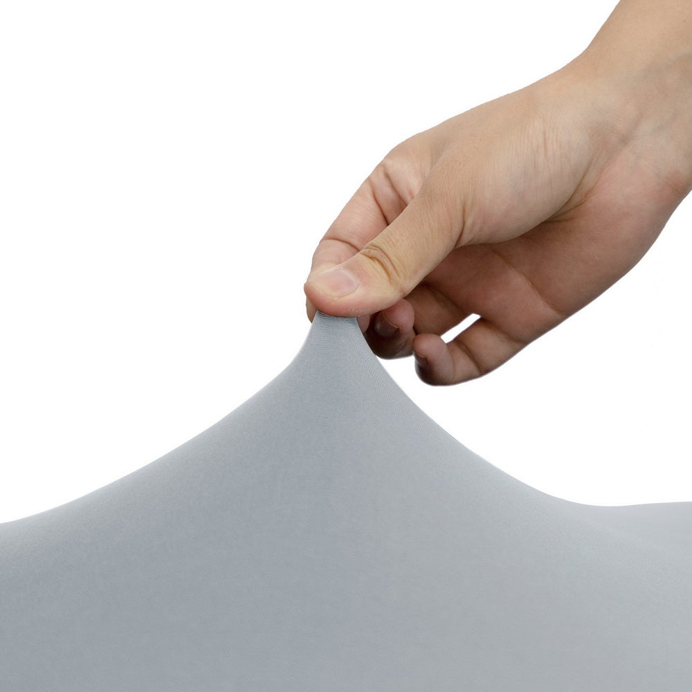 Artiss Dining Chair Covers 4x Slipcovers Spandex Stretch Banquet Wedding Grey Artiss