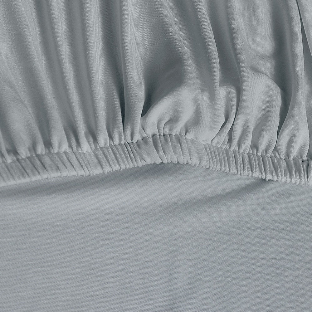 Artiss Dining Chair Covers 4x Slipcovers Spandex Stretch Banquet Wedding Grey Artiss