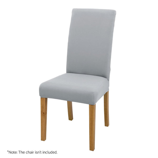 Artiss Dining Chair Covers 6x Slipcovers Spandex Stretch Banquet Wedding Grey Artiss