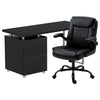 Artiss Computer Desk Executive Office Chairs Sets Black