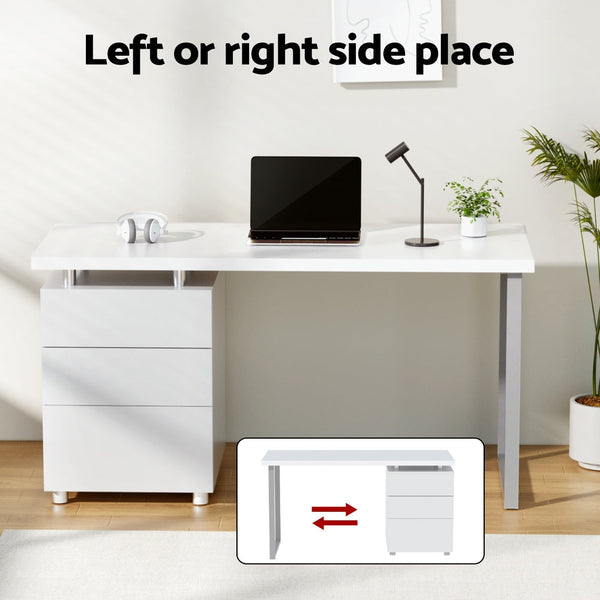 Artiss Computer Desk Executive Office Chairs Sets White Artiss