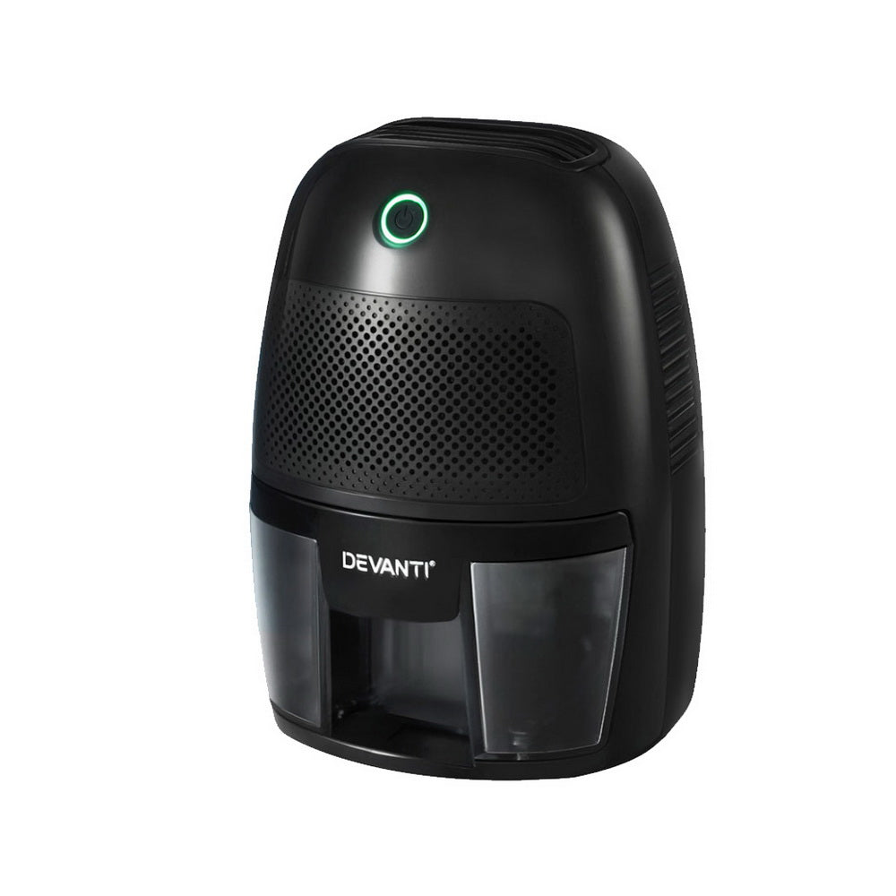 Devanti Dehumidifier 600ML Air Purifier Black Devanti