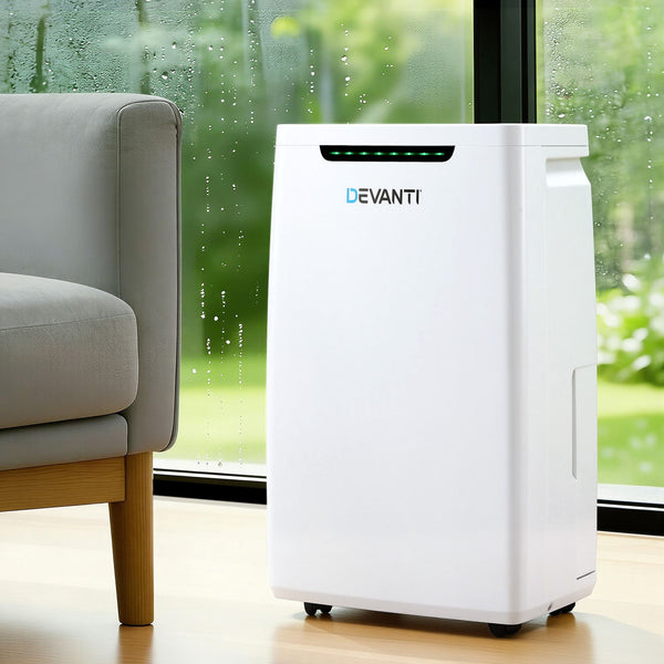 Devanti 16L Dehumidifier Portable Air Dryer Moisture Absorber 5.5L Water Tank Home Awezingly