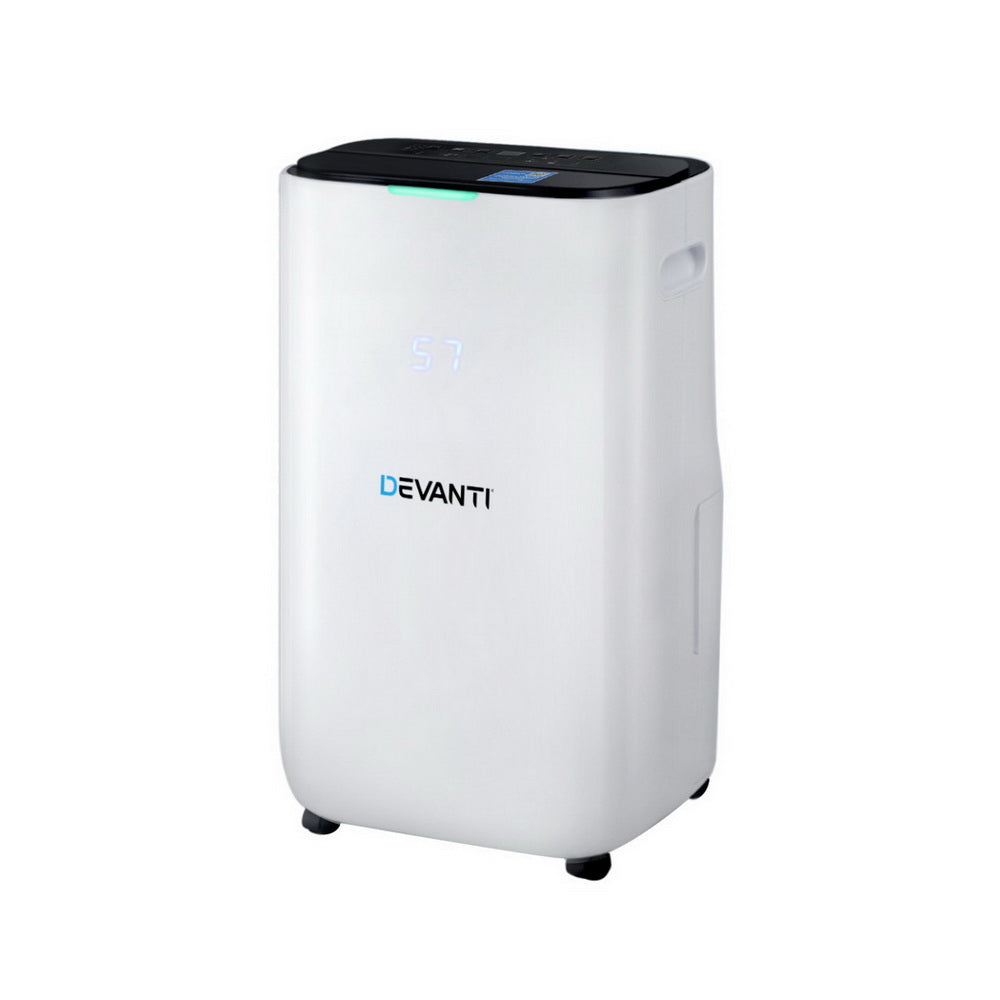 Devanti Dehumidifier 20L Air Purifier White Devanti