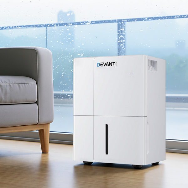 Devanti 30L/Day Dehumidifier Home Air Dryer Mould Moisture 4.7L Tank Awezingly