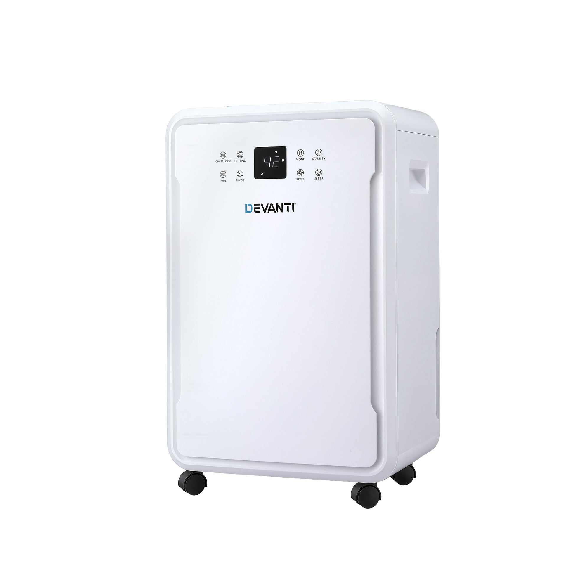 Devanti 50L/Day Dehumidifier Home Air Dryer Mould Moisture 8.5L Tank Awezingly