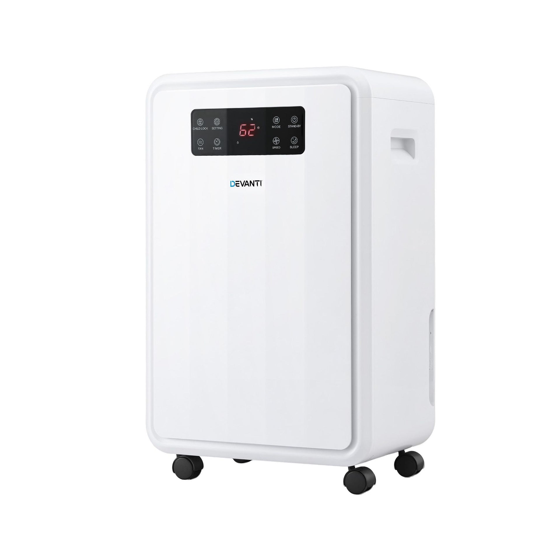 Devanti 70L Dehumidifier Commercial Moisture Absorber Air Dryer 8.5L Water Tank Awezingly