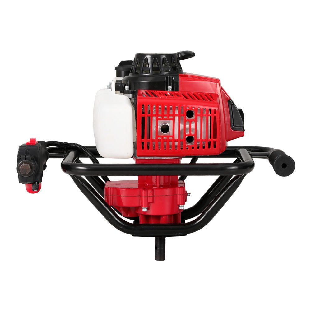 Giantz 92CC Post Hole Digger Motor Only Engine Petrol Red Giantz