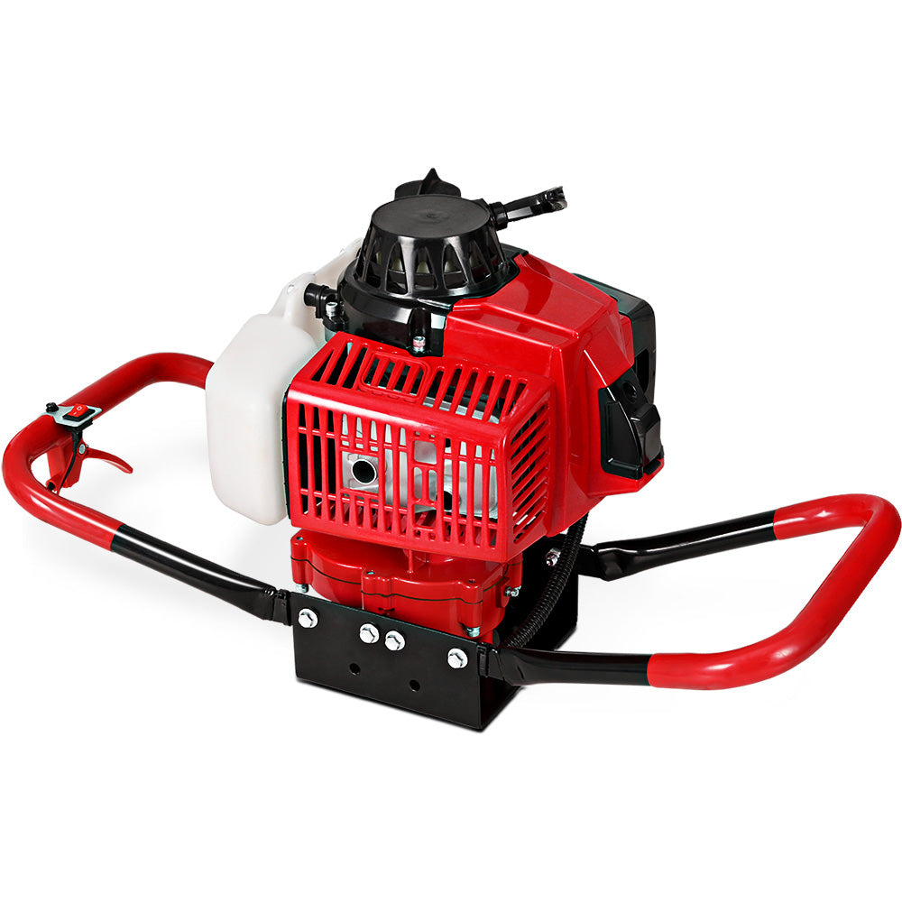 Giantz 80CC Petrol Post Hole Digger Motor Only Engine Red Giantz