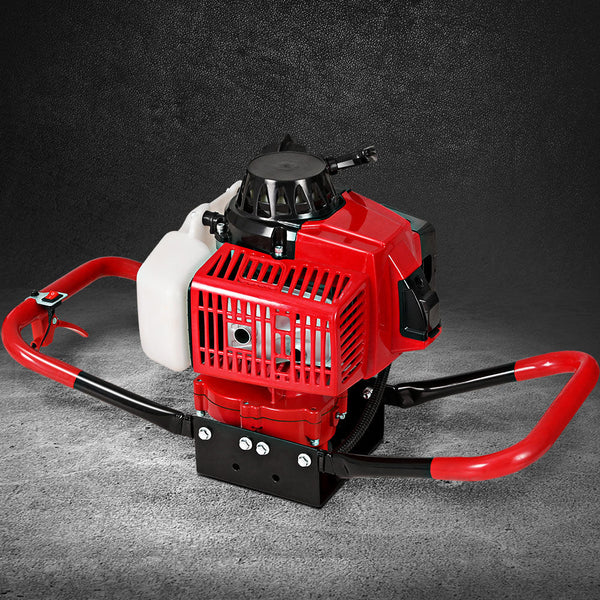 Giantz 80CC Petrol Post Hole Digger Motor Only Engine Red Giantz