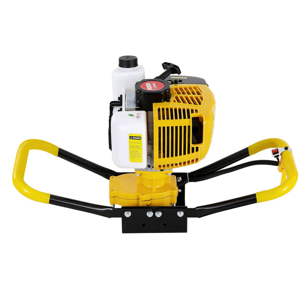 Giantz 74CC Post Hole Digger Motor Only Petrol Engine Yellow Does not apply