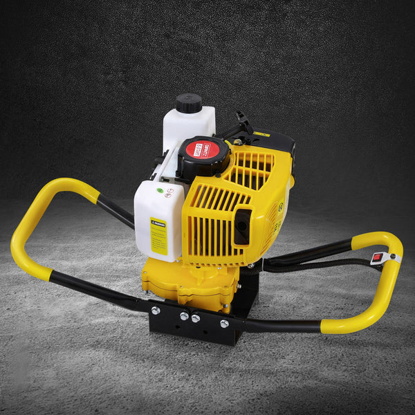 Giantz 74CC Post Hole Digger Motor Only Petrol Engine Yellow Does not apply