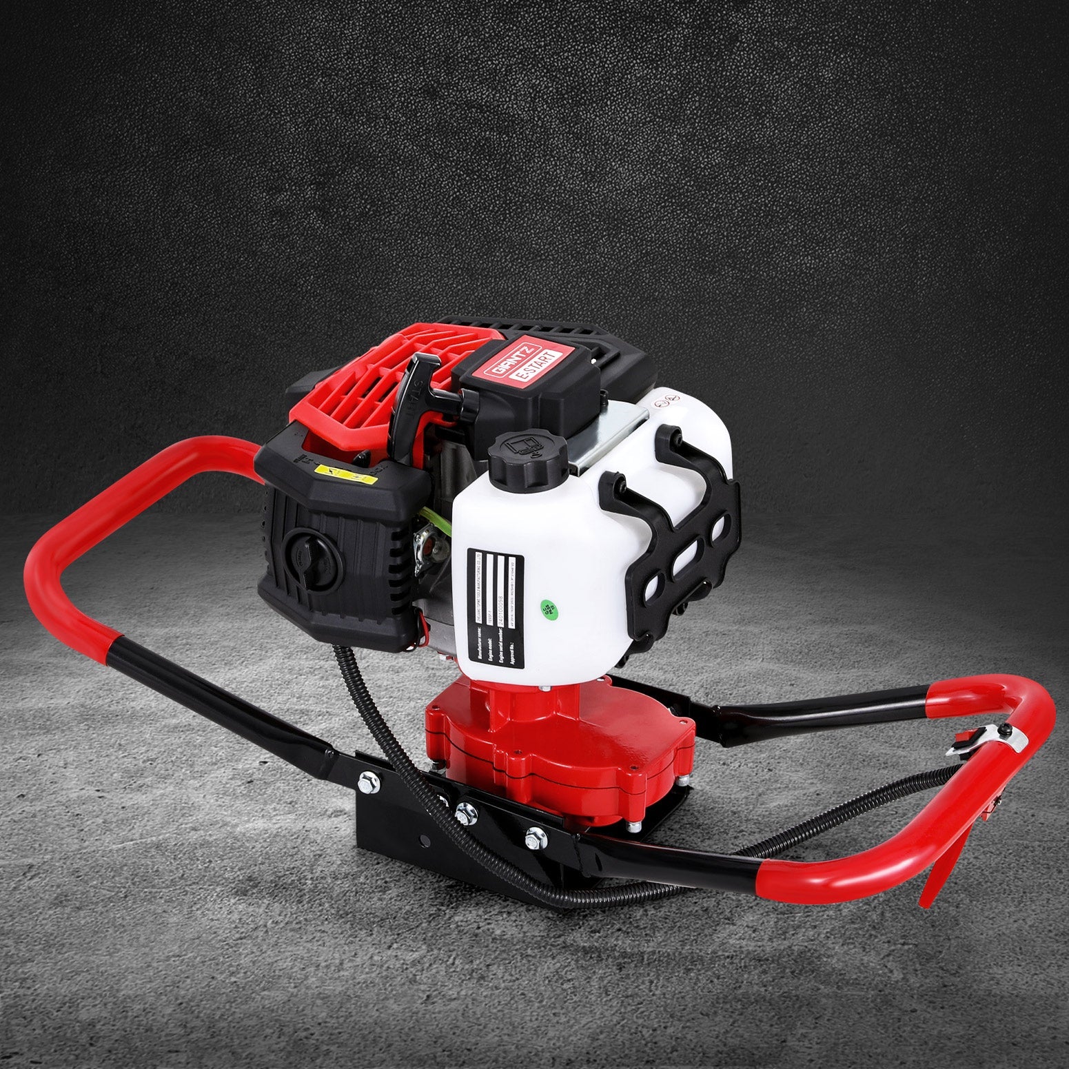 Giantz 65CC Post Hole Digger Motor Only Petrol Engine Red Does not apply