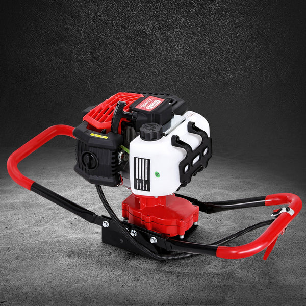 Giantz 65CC Post Hole Digger Motor Only Petrol Engine Red Does not apply