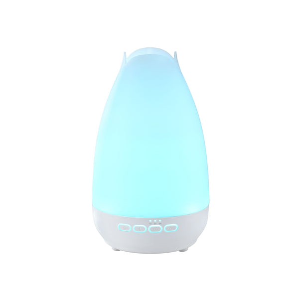 Devanti Ultrasonic Essential Oil Aroma Diffuser Aromatherapy Cool Mist Humidifier w/ LED Light 300ml Awezingly
