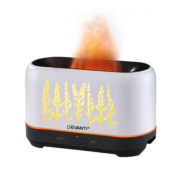 Devanti Aroma Diffuser Aromatherapy Flame 200ml Devanti