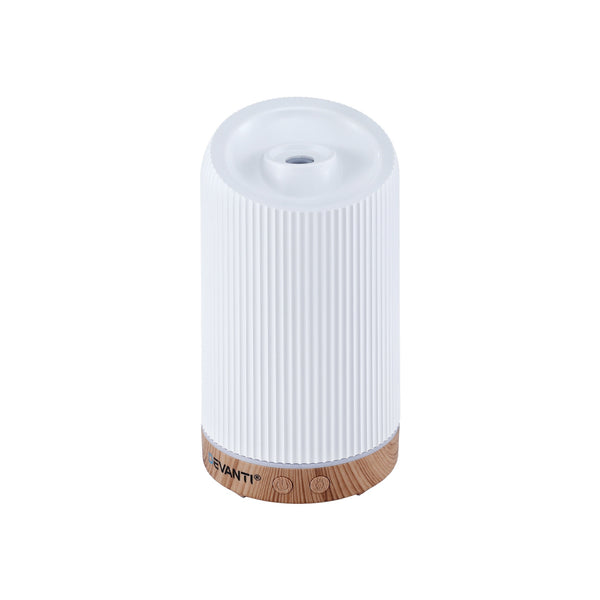 Devanti Ultrasonic Aroma Diffuser Aromatherapy 200ml LED Lights Iron Humidifier Forest Devanti