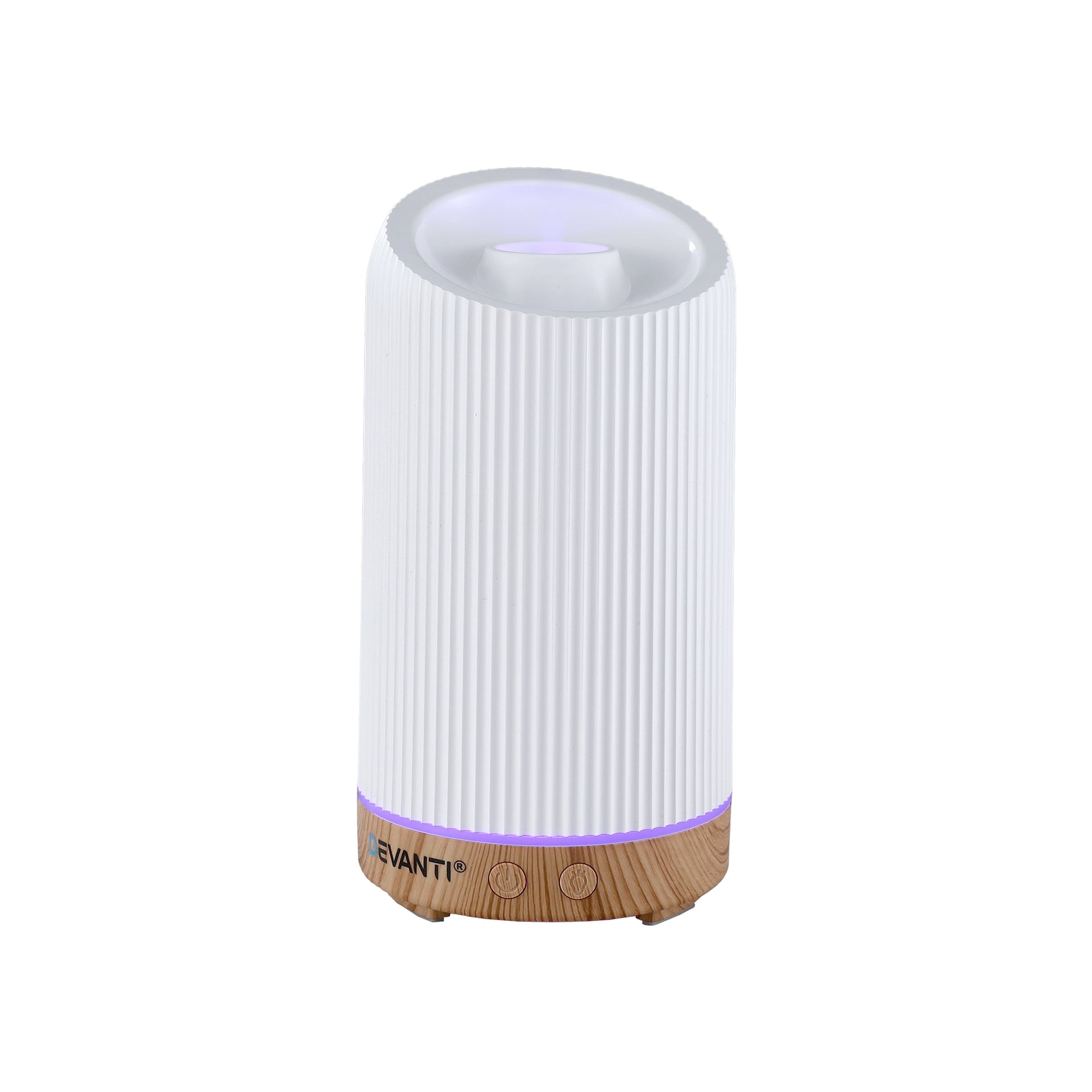 Devanti Ultrasonic Aroma Diffuser Aromatherapy 200ml LED Lights Iron Humidifier Forest Devanti
