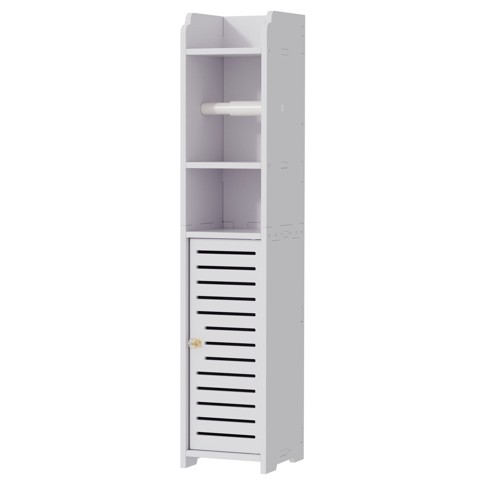 Artiss 2X Bathroom Cabinet Toilet Roll Holder 76cm Awezingly