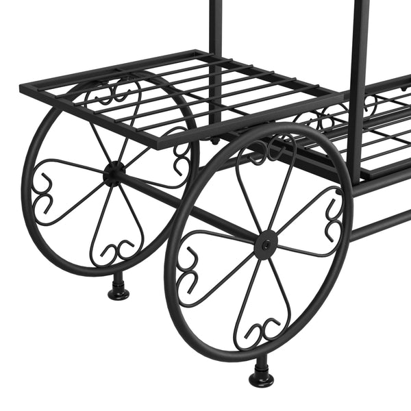 Artiss Plant Stand 6 Tier Iron 4 Wheeler Artiss