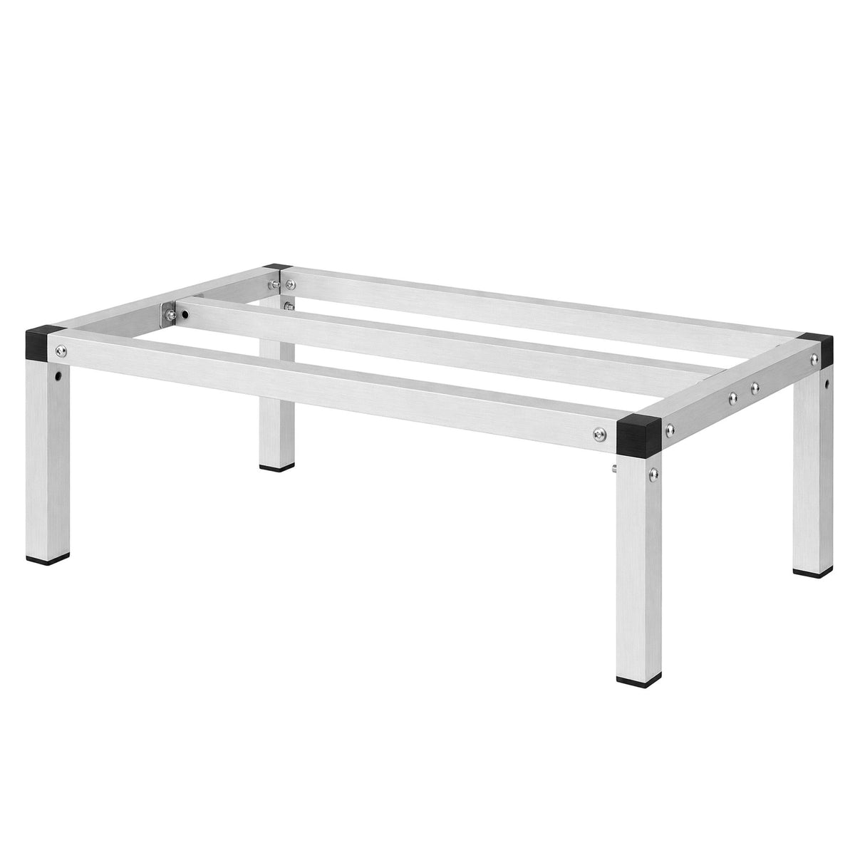 Giantz 61x36cm Aluminum Dunnage Rack Heavy Duty Kitchen Storage Platform Awezingly