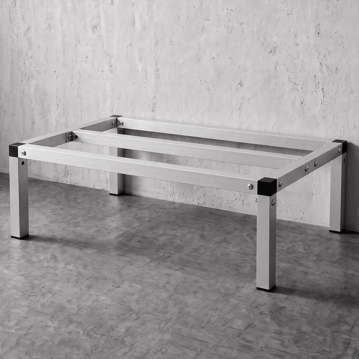 Giantz 61x36cm Aluminum Dunnage Rack Heavy Duty Kitchen Storage Platform Awezingly