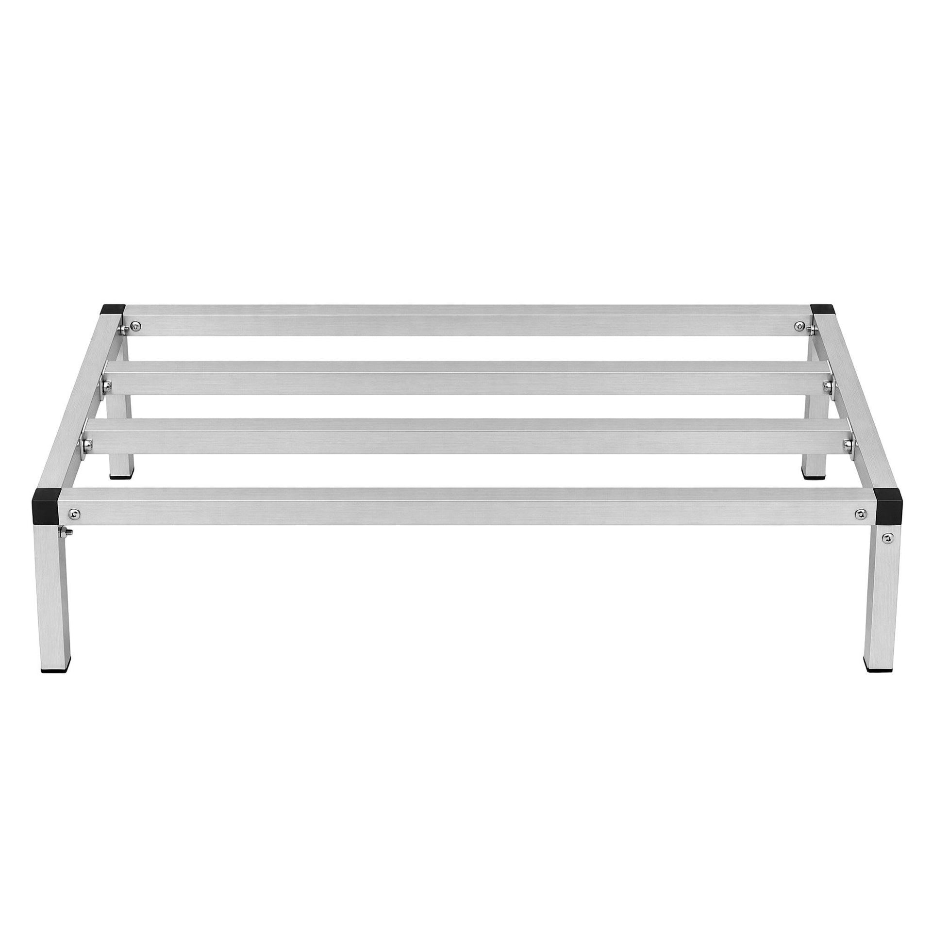 Giantz 91x51cm Aluminum Dunnage Rack Heavy Duty Kitchen Storage Platform Awezingly