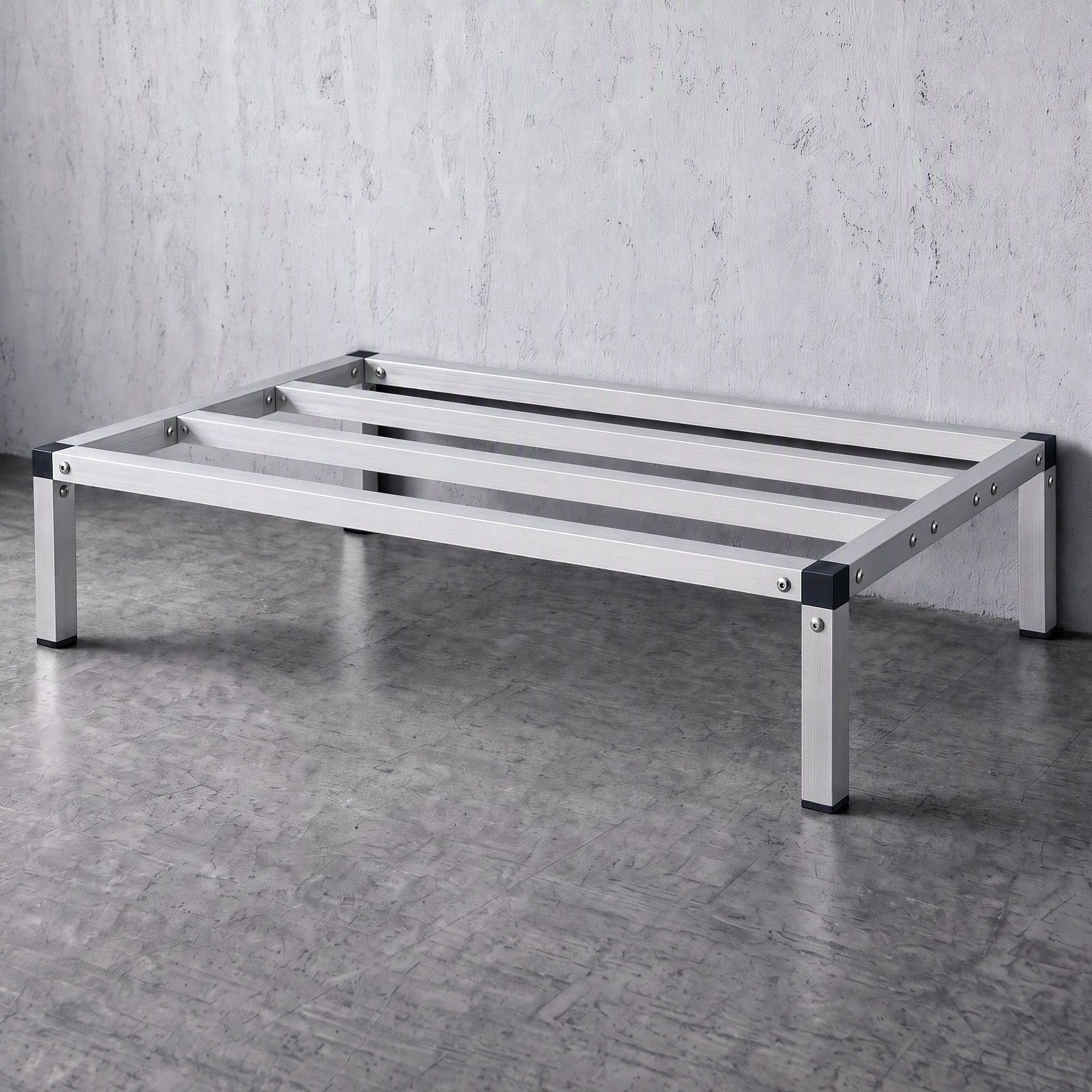 Giantz 91x51cm Aluminum Dunnage Rack Heavy Duty Kitchen Storage Platform Awezingly