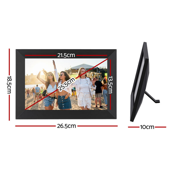 Artiss Digital Photo Frame 10.1 Inch WIFI Touch-Screen Picture Video Player 32G Awezingly