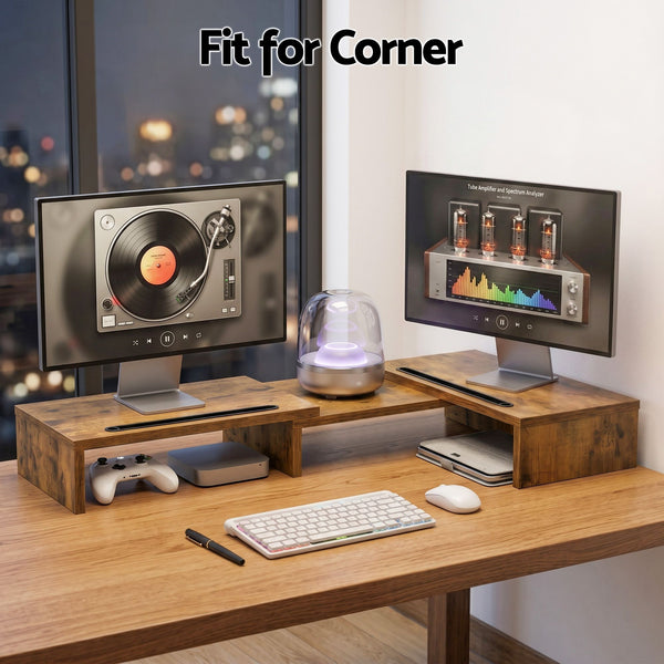 Artiss Dual Monitor Stand Riser Artiss