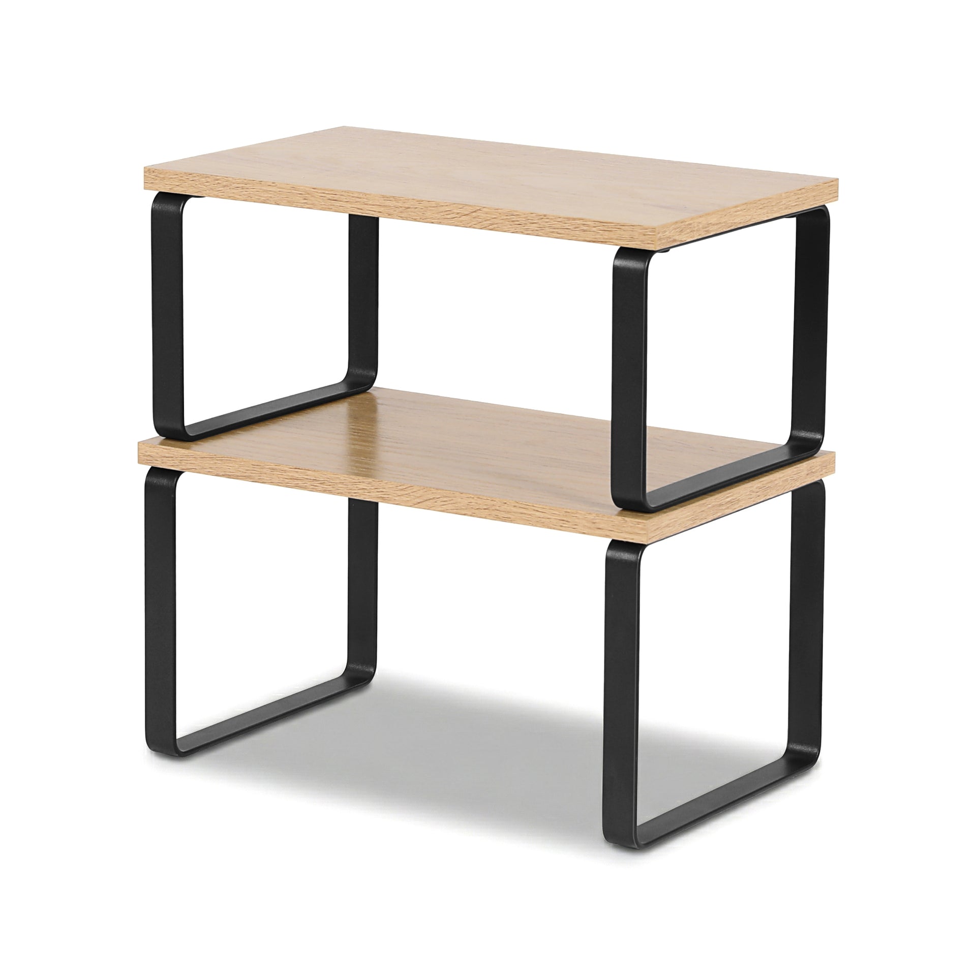 Cefito Kitchen Storage Shelves Rack Cupboard Cabinet Organiser Set of 2 Awezingly