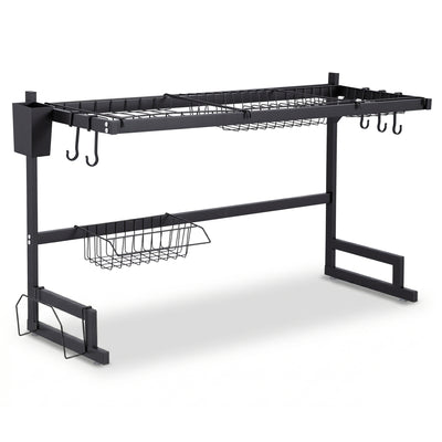 Cefito Dish Drying Rack for Kitchen Storage Organisation Kitchen Sink Organiser Dish Drainer