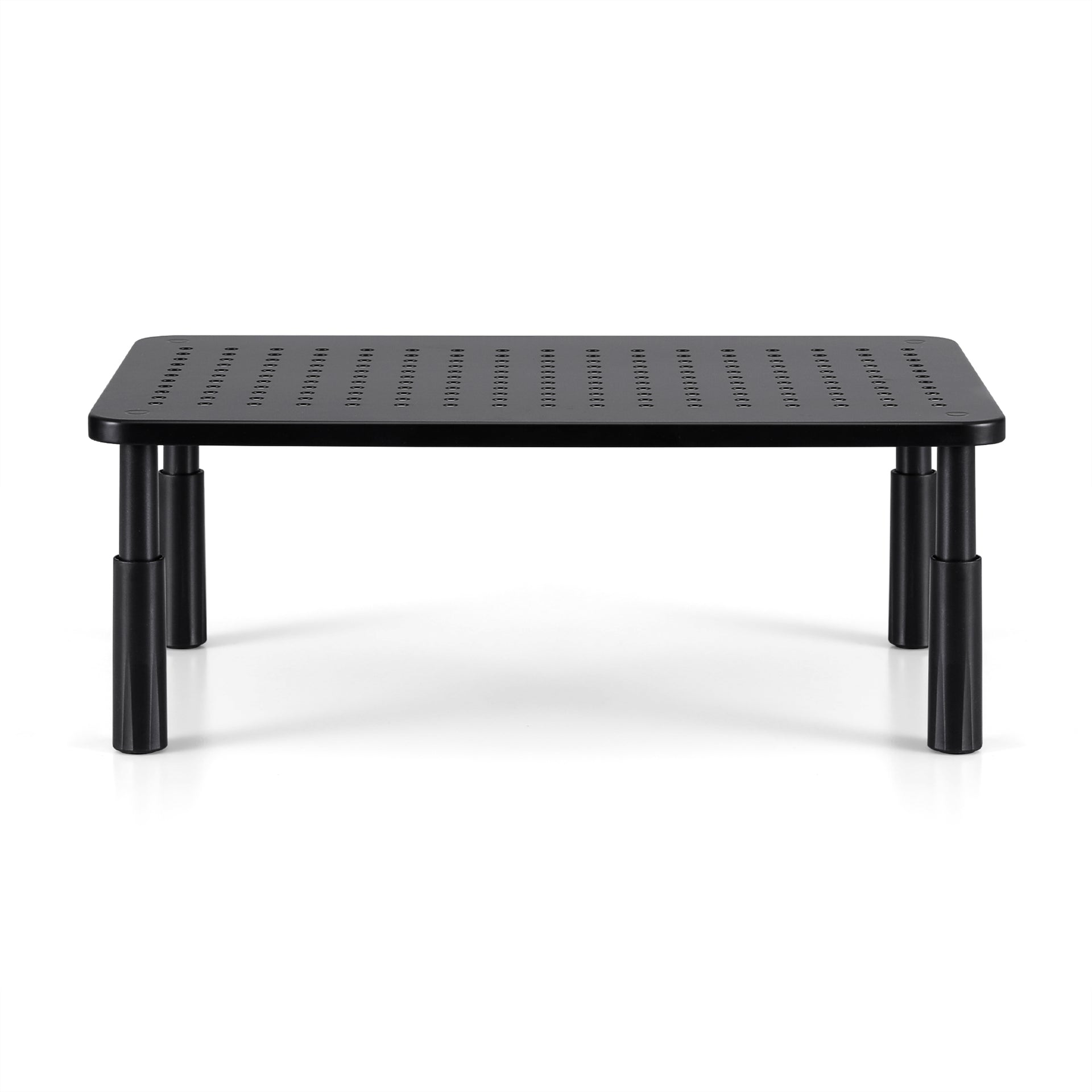 Artiss Monitor Stand Adjustable Riser For Computer Monitor And Laptop 3 Height Desk Organizer Black Artiss