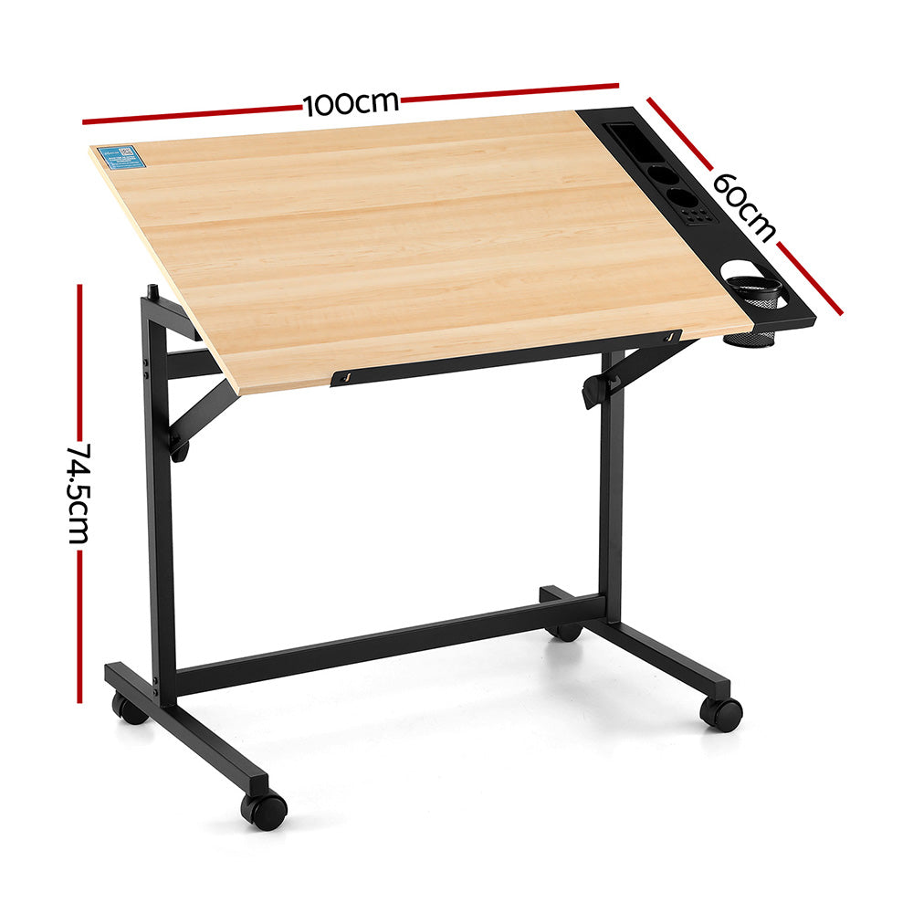 Artiss Drafting Table Drawing Desk Art Desk Multi-Functional Craft Drawing Table Awezingly
