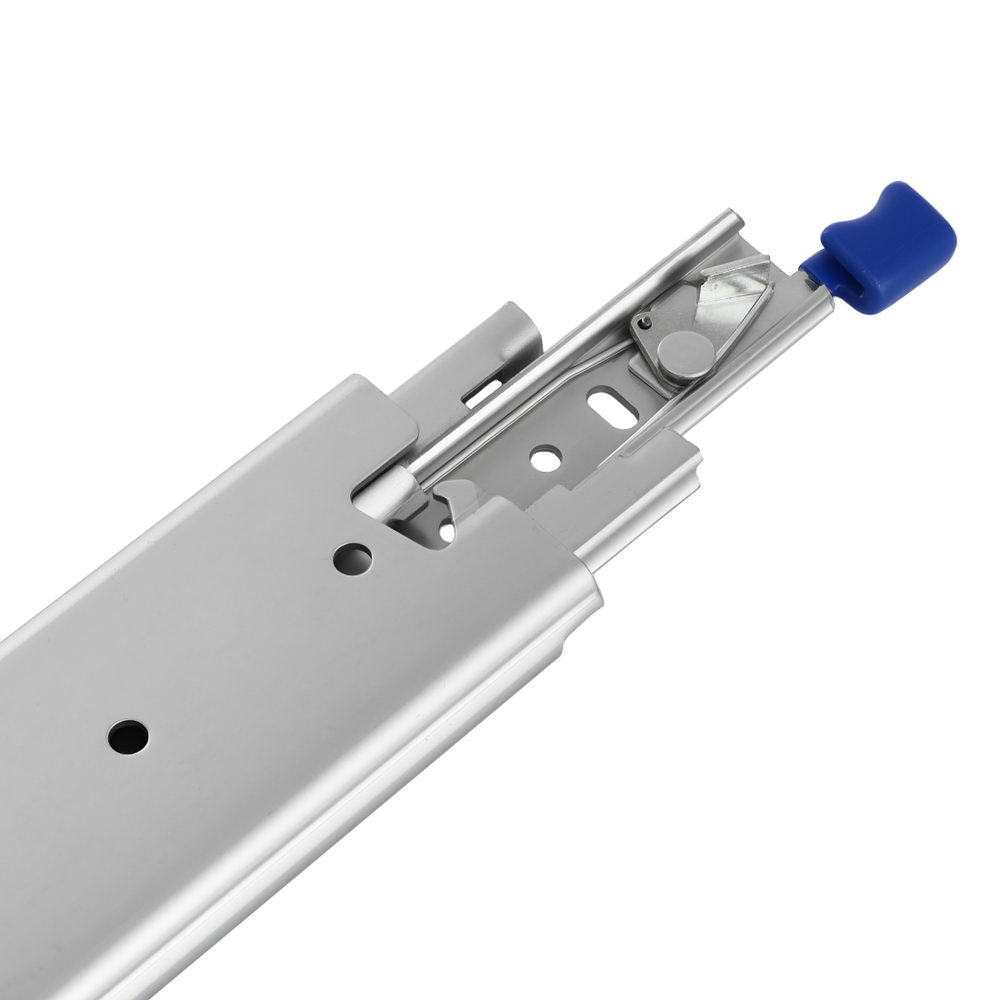 Giantz 2x Drawer Slides Full Extension Locking 227kg 1321-2642mm Length Awezingly
