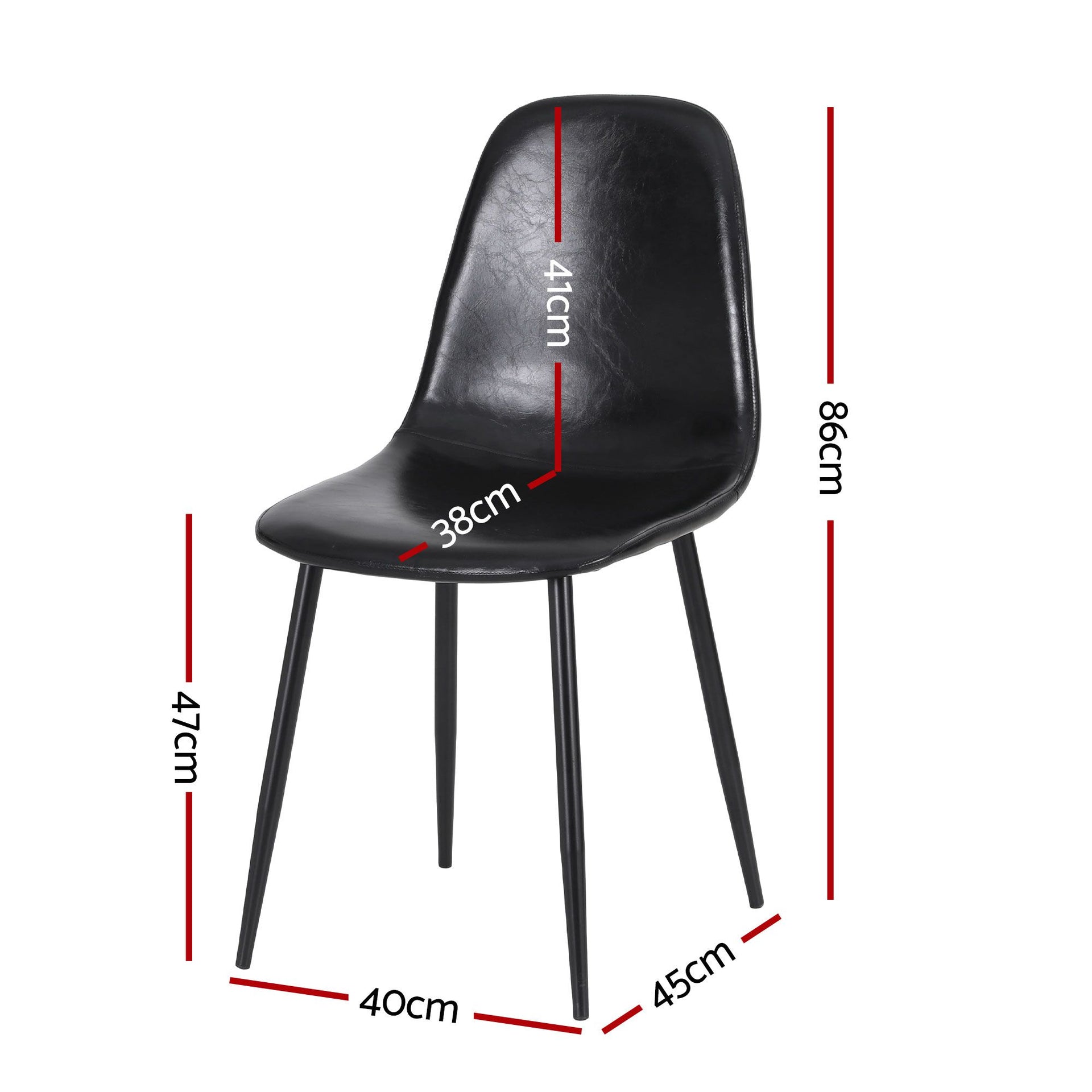 Artiss Dining Table and Chairs Set 5pcs Foldable with 2 Drawers Black and White Awezingly