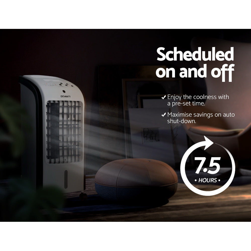 Devanti Evaporative Air Cooler Conditioner 4L Awezingly