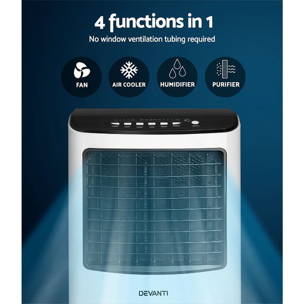 Devanti Evaporative Air Cooler Conditioner 8L Awezingly
