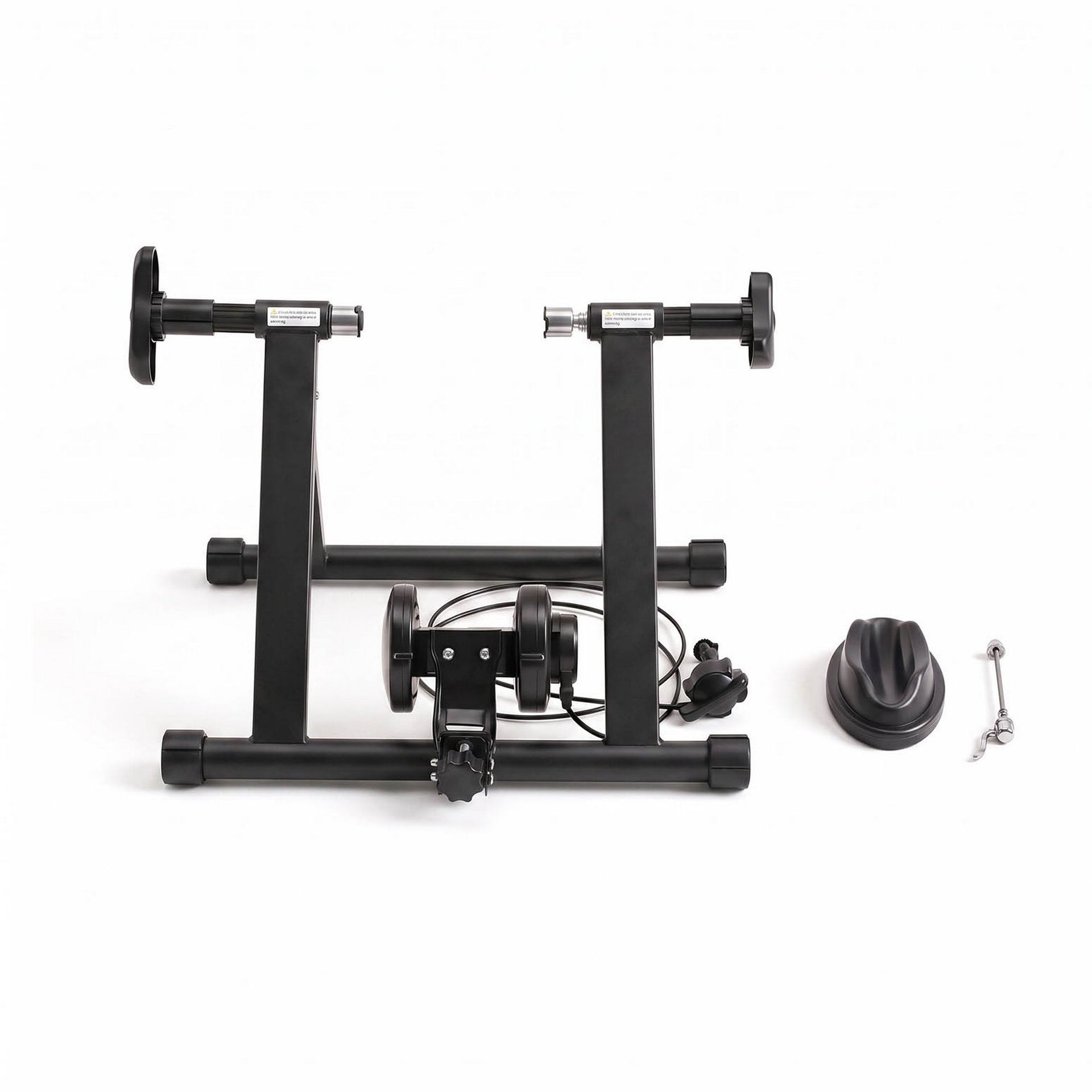 Everfit Bike Trainer Stand Indoor Riding Bicycle 6 Level Cycling Home Gym Black Awezingly