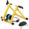 Everfit Bike Trainer Stand Indoor Riding Bicycle 6 Level Cycling Home Gym Yellow