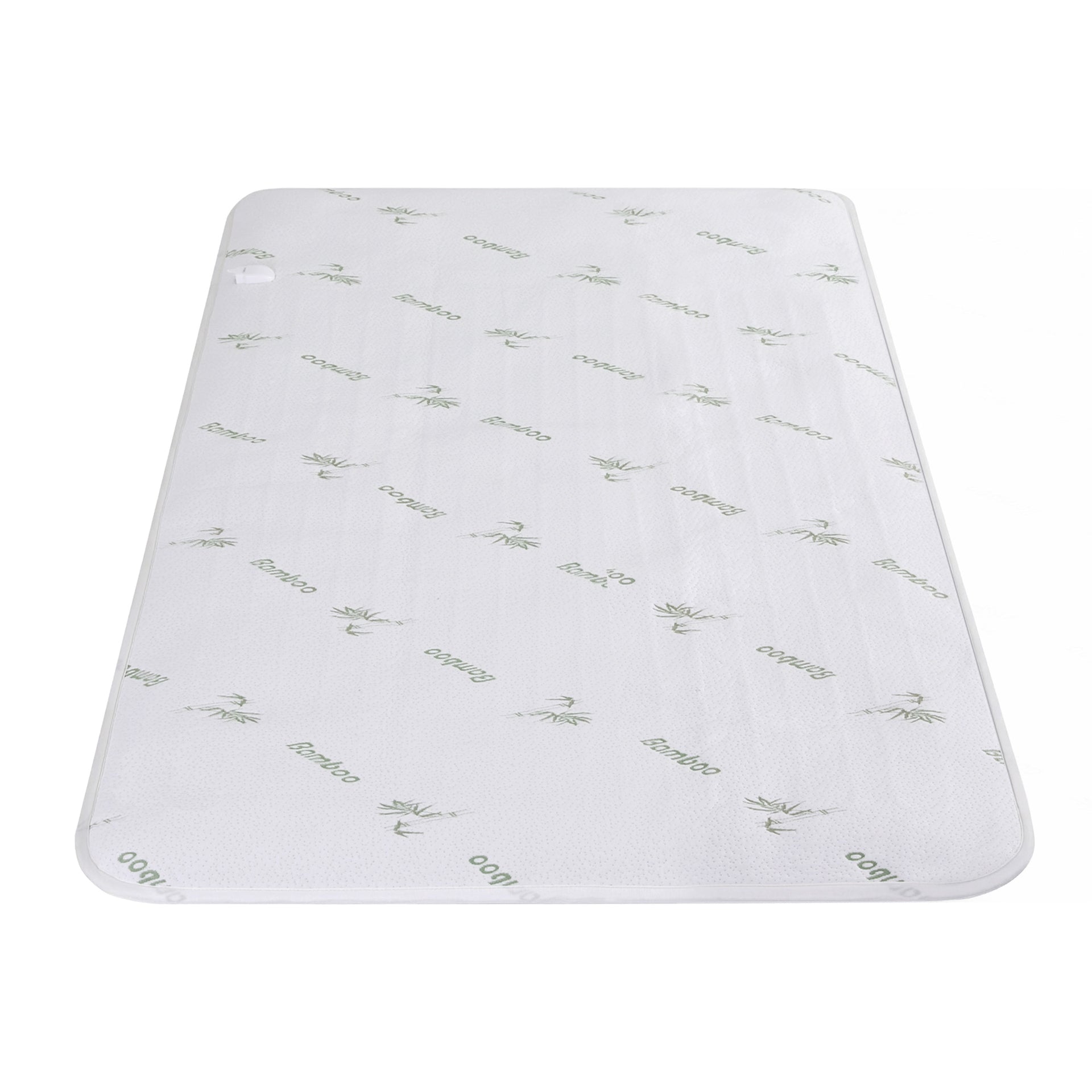 Giselle Electric Blanket Bamboo Fabric King Single Fitted Heated Pad Underlay Washable Winter Awezingly