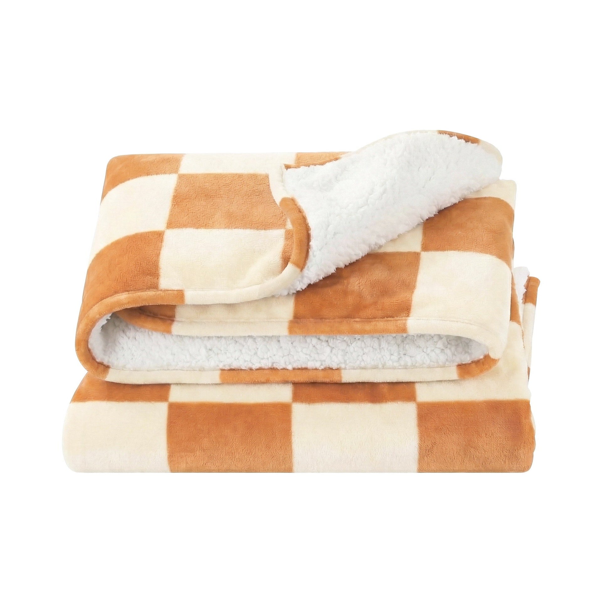 Giselle Electric Throw Rug Dual Side Fleece Flannel Heated Blanket Yellow Awezingly