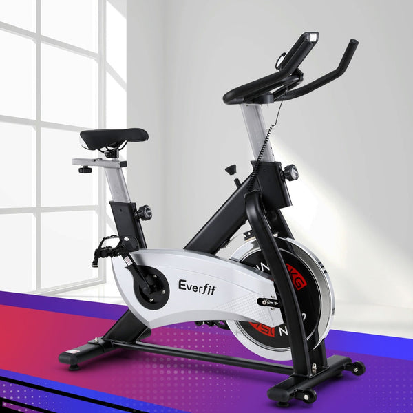 15kg Flywheel Spin Bike Everfit Exercise Bike Home Gym Fitness 120KG Capacity Everfit