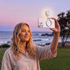 Devanti Magnetic Selfie Light Foldable LED Ring Fill Phone Light CRI95 White