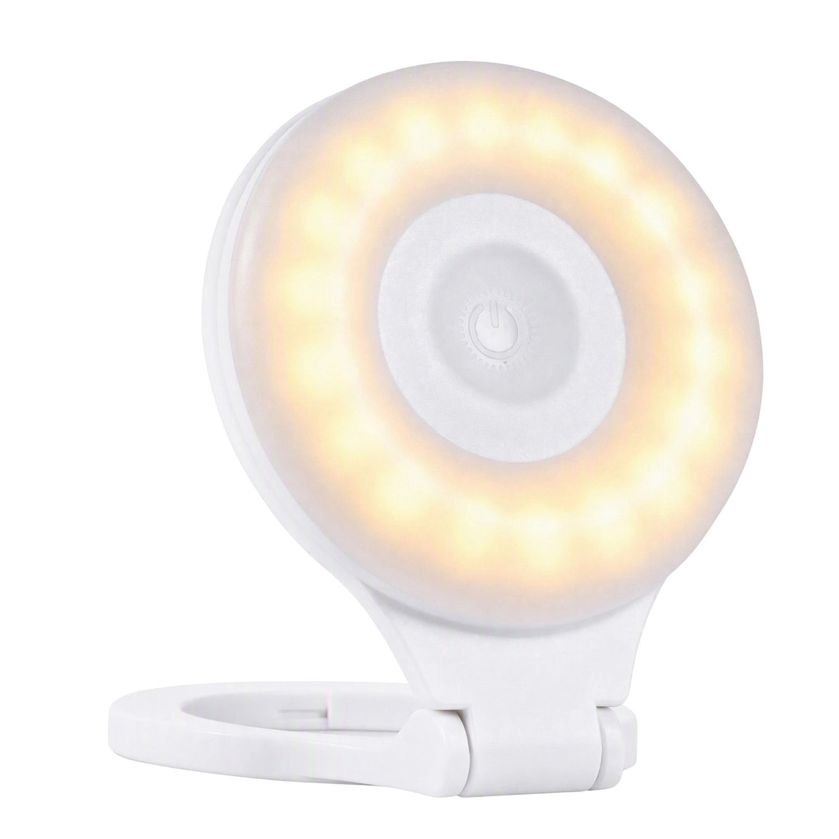 Devanti Magnetic Selfie Light Foldable LED Ring Fill Phone Light CRI95 White Awezingly