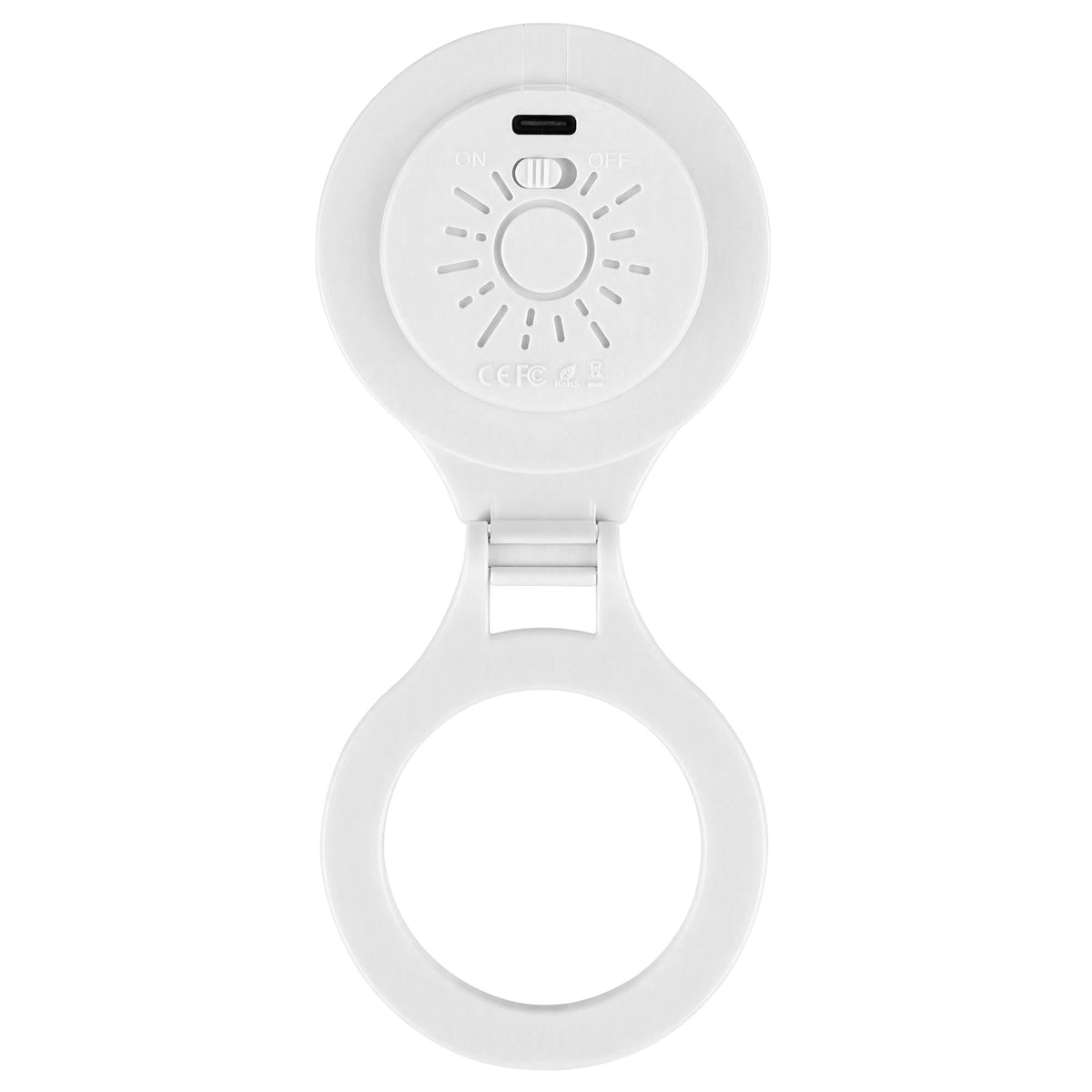 Devanti Magnetic Selfie Light Foldable LED Ring Fill Phone Light CRI95 White Awezingly
