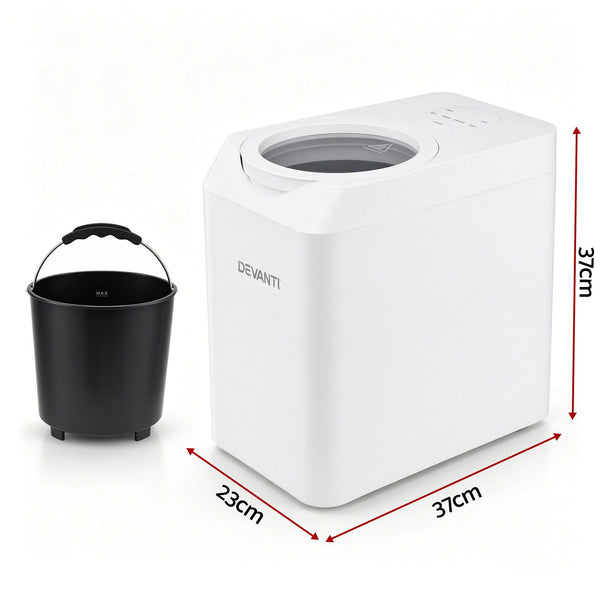 Devanti 4.5L Electric Composter Smart Compost Bin Kitchen Food Waste Recycler Awezingly