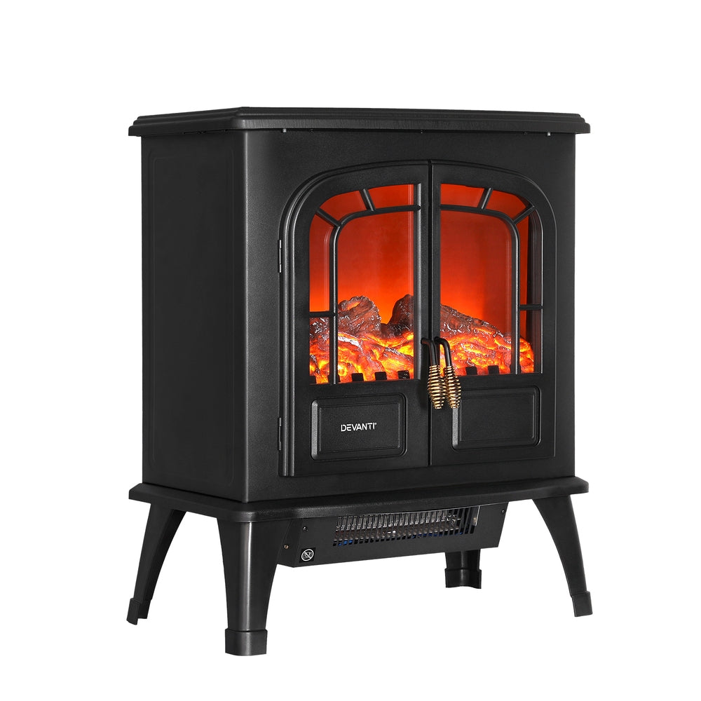 Devanti Electric Fireplace Fire Heaters 2000W Devanti