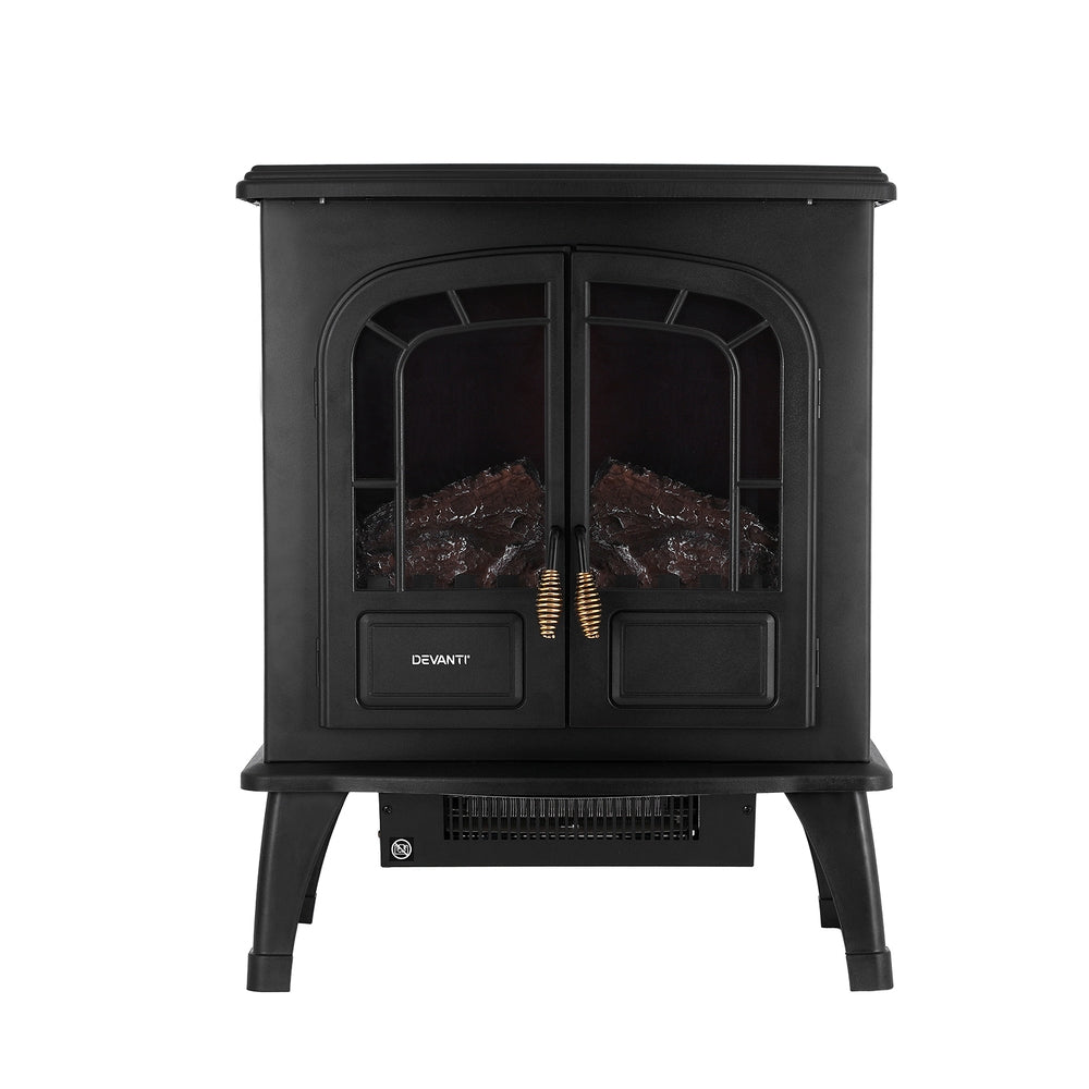 Devanti Electric Fireplace Fire Heaters 2000W Devanti